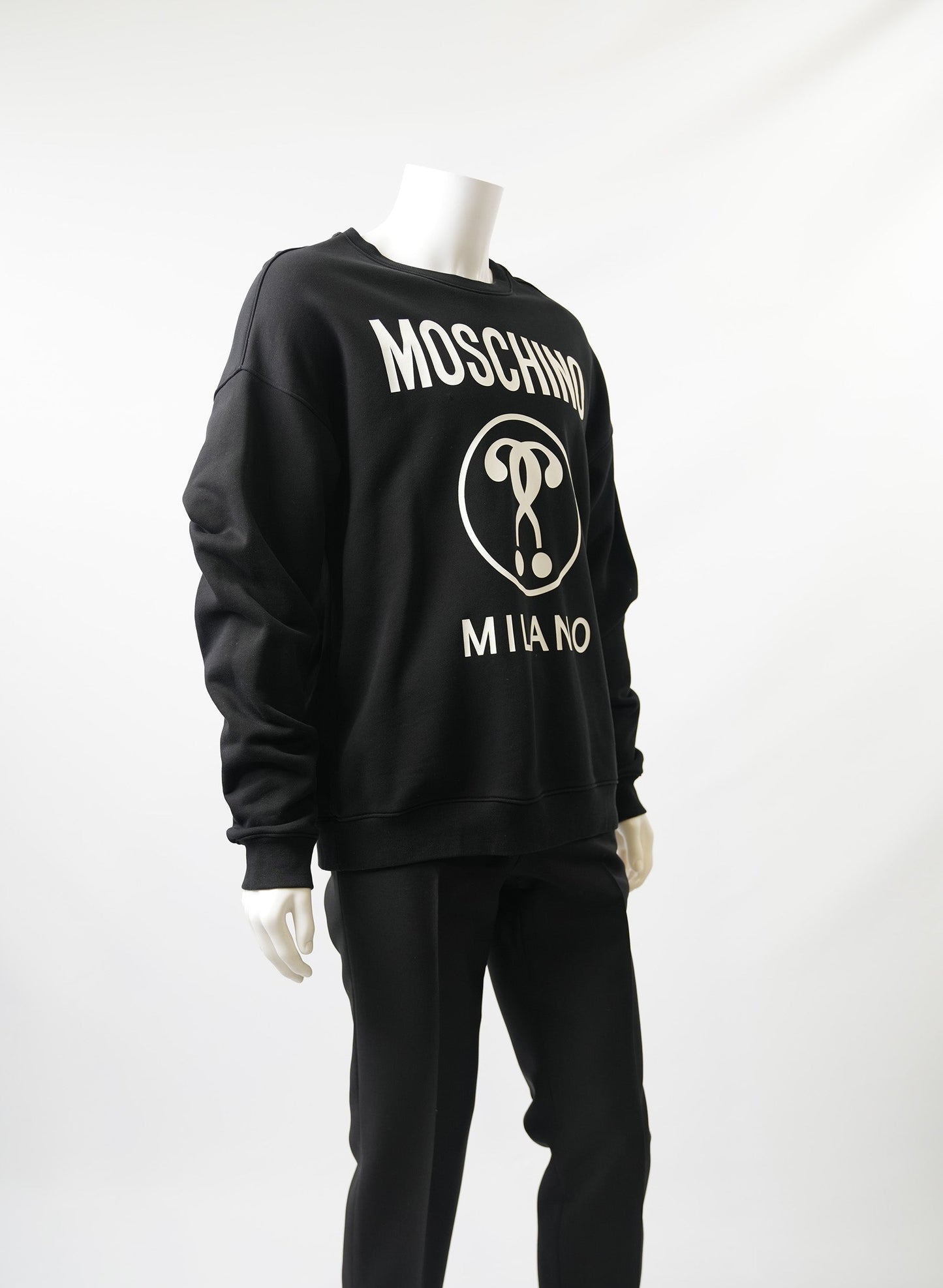 Moschino Milano Black Sweatshirt