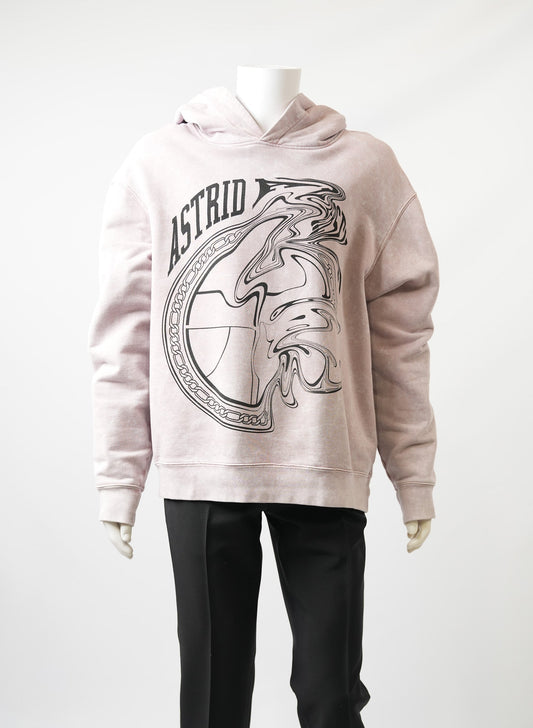 Astrid Andersen Pink Hooded Sweater