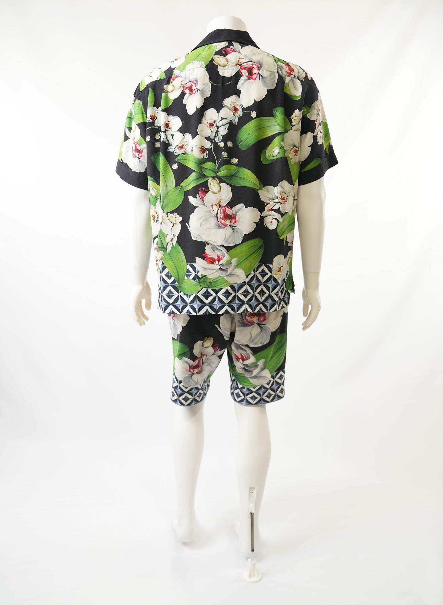 Dolce and Gabbana Orchid-Print Sport 2 Pc Set