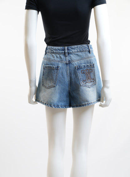Celine Denim Shorts