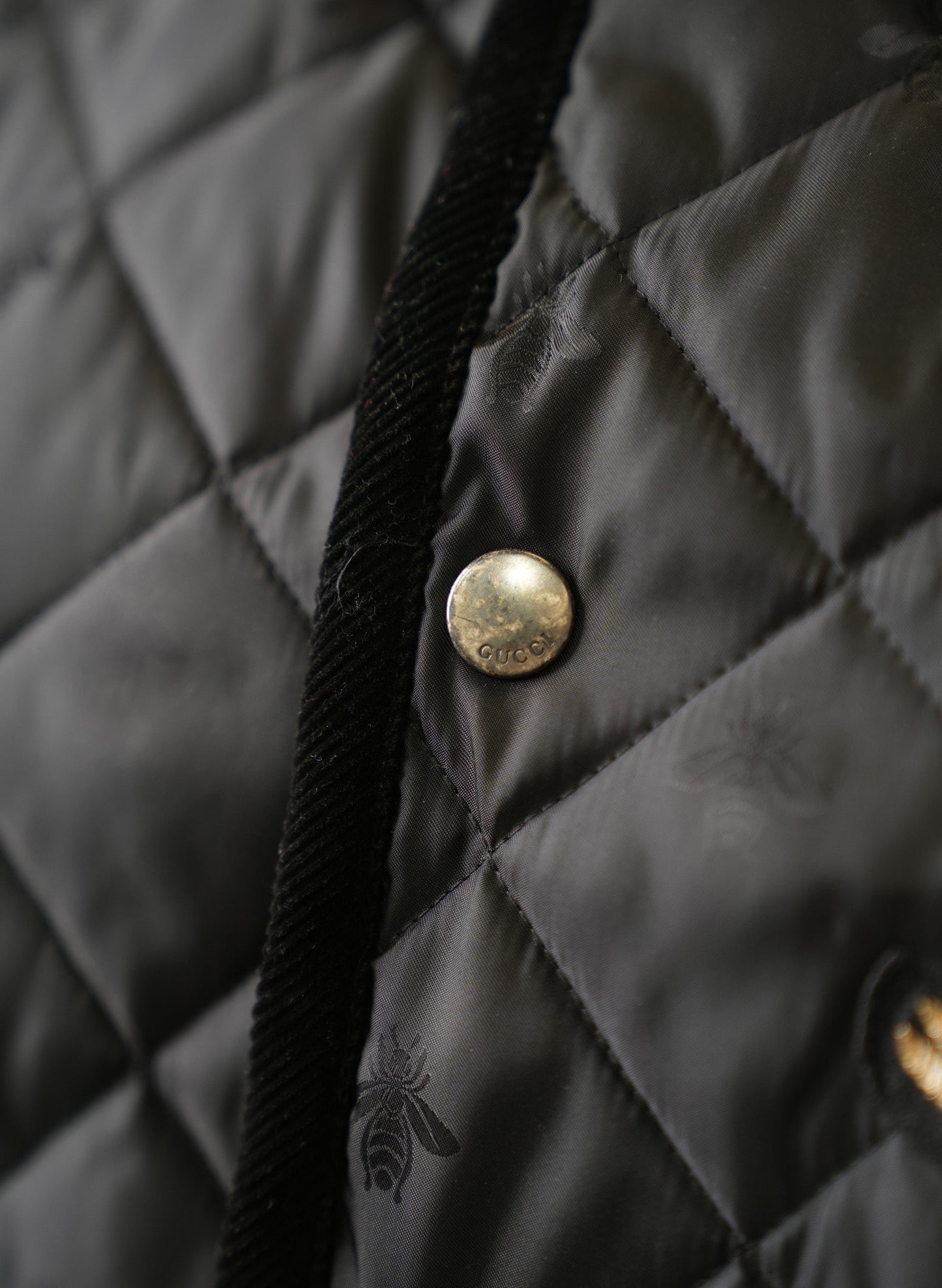 Gucci Black Quilted Jacket