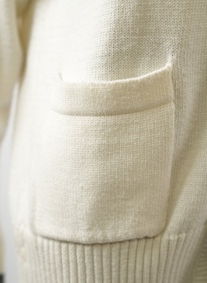 Thom Browne White Cardigan