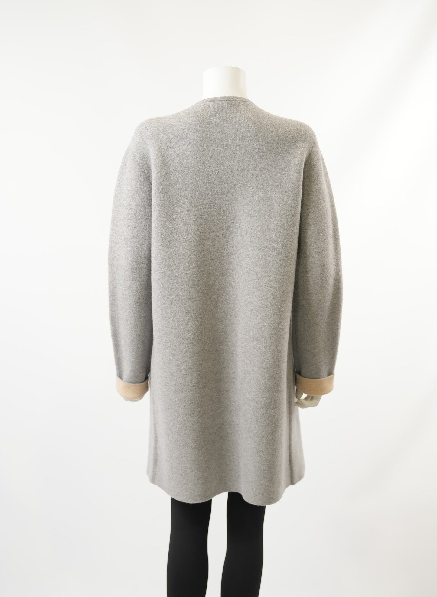 Theory Grey Cardigan Sweater