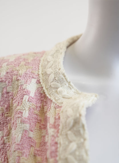 Edward Achour Pink Tweed Jacket