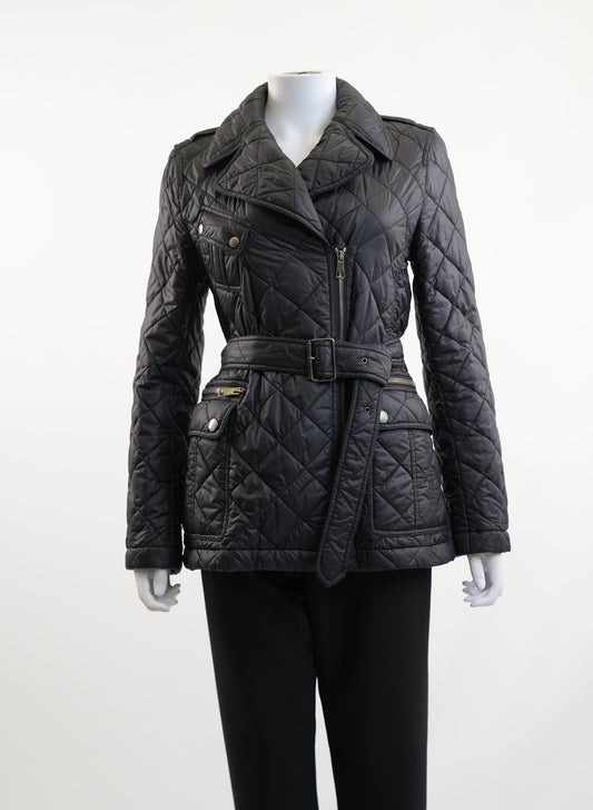 Burberry Black Quilted Jacket