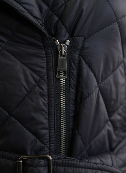 Burberry Black Quilted Jacket