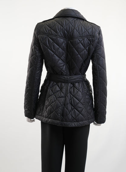 Burberry Black Quilted Jacket