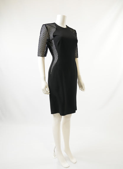 Stella McCartney Black April Illusion Dress