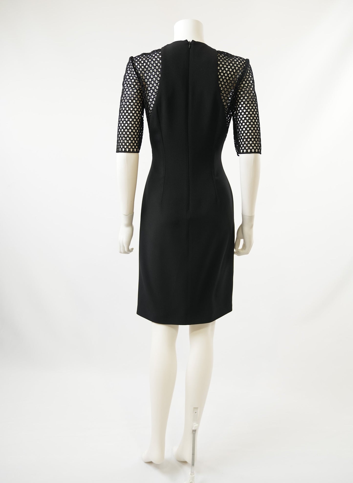 Stella McCartney Black April Illusion Dress