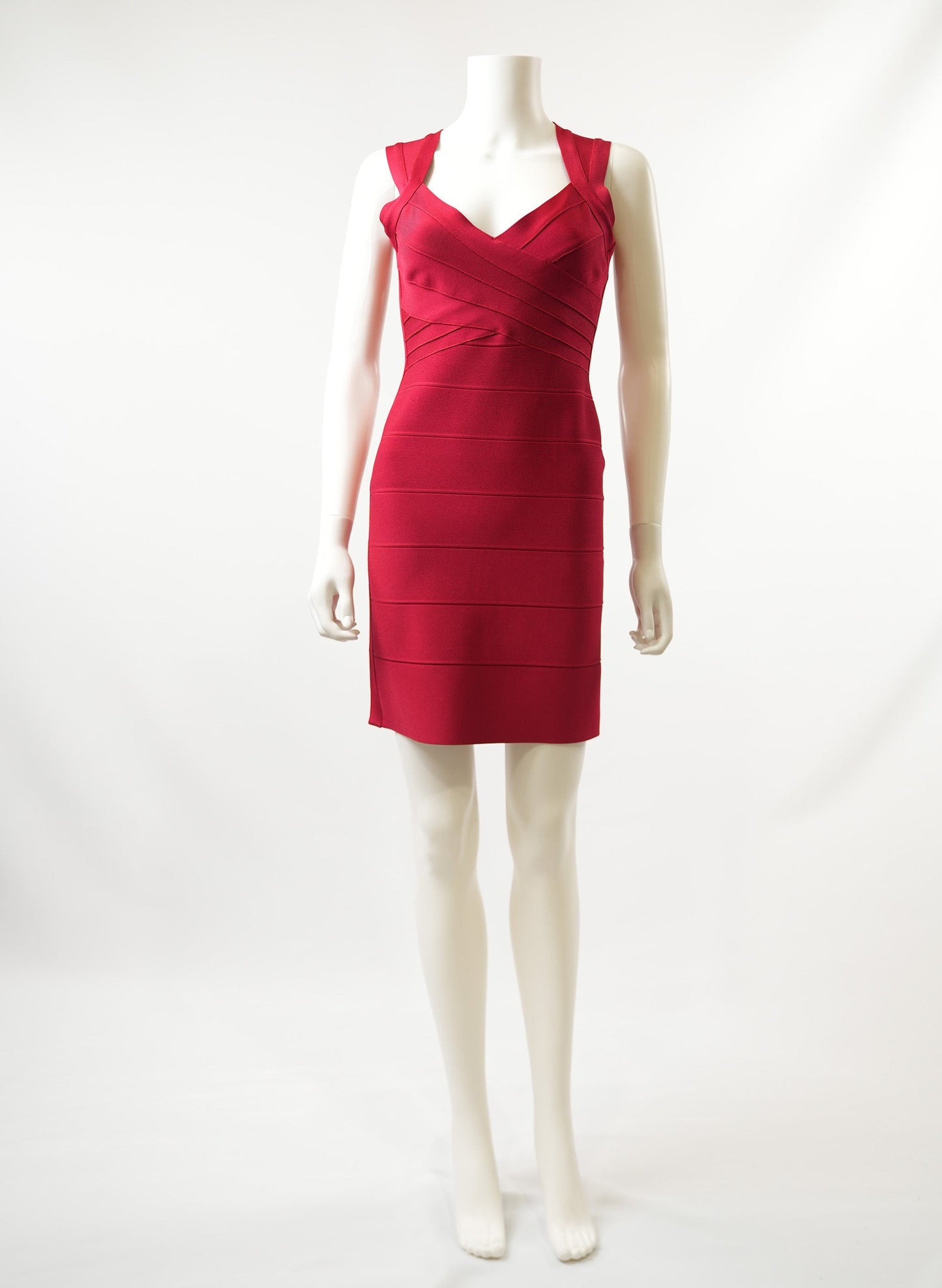 Herve Leger Sheath Mini Dress