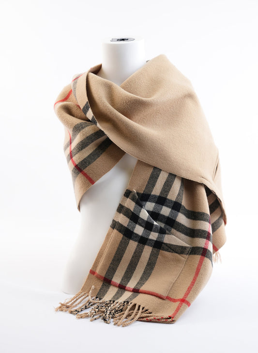 Burberry Wide Check Scarf