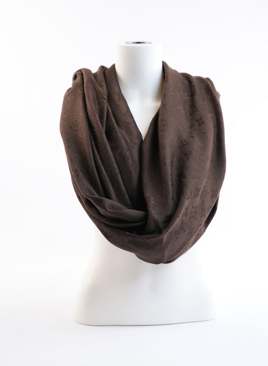 Louis Vuitton Classic Brown Monogram Scraf