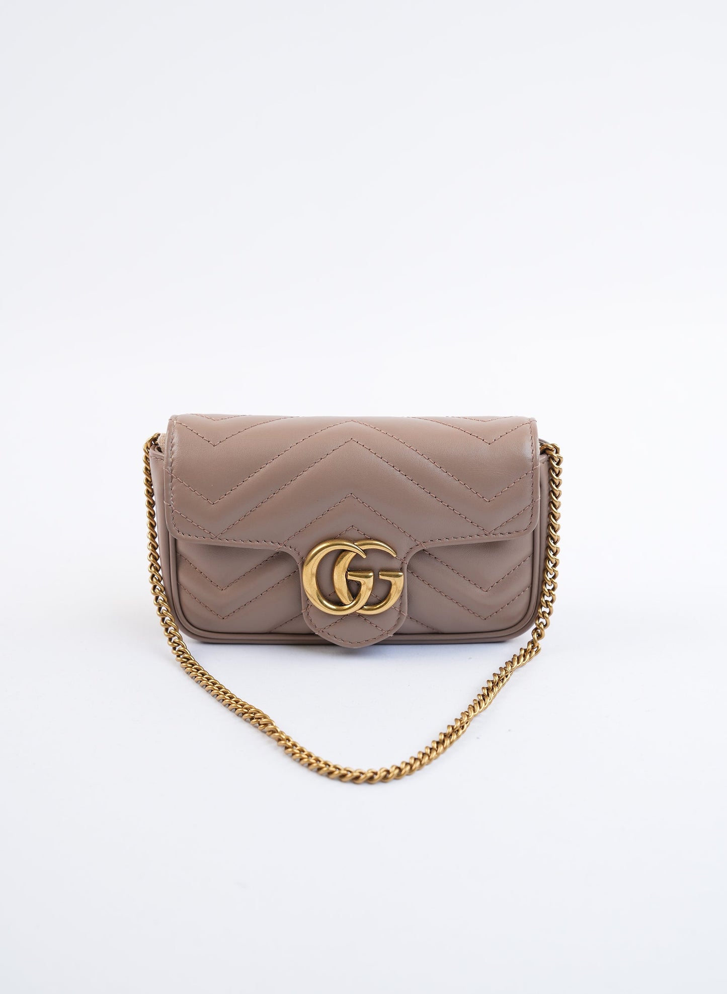 Gucci GG Mormont Mini Quilted Leather Shoulder Bag