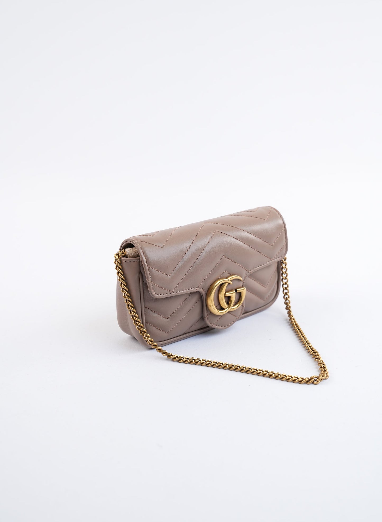 Gucci GG Mormont Mini Quilted Leather Shoulder Bag