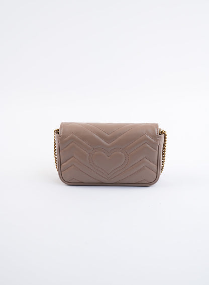 Gucci GG Mormont Mini Quilted Leather Shoulder Bag
