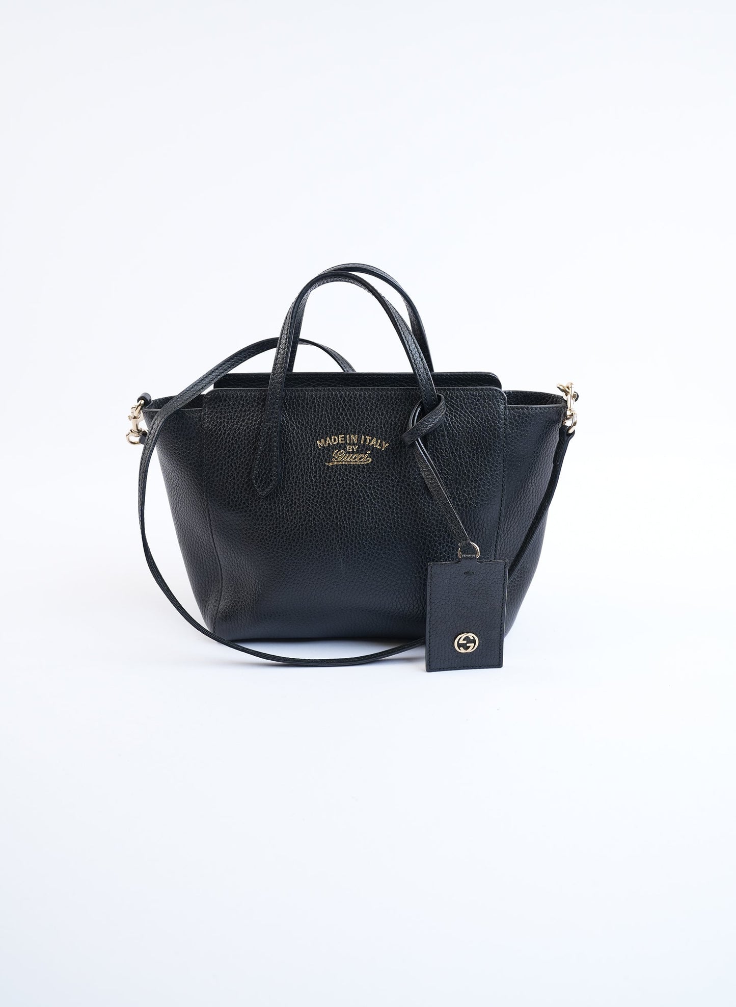 Gucci Leather Small Tote Bag