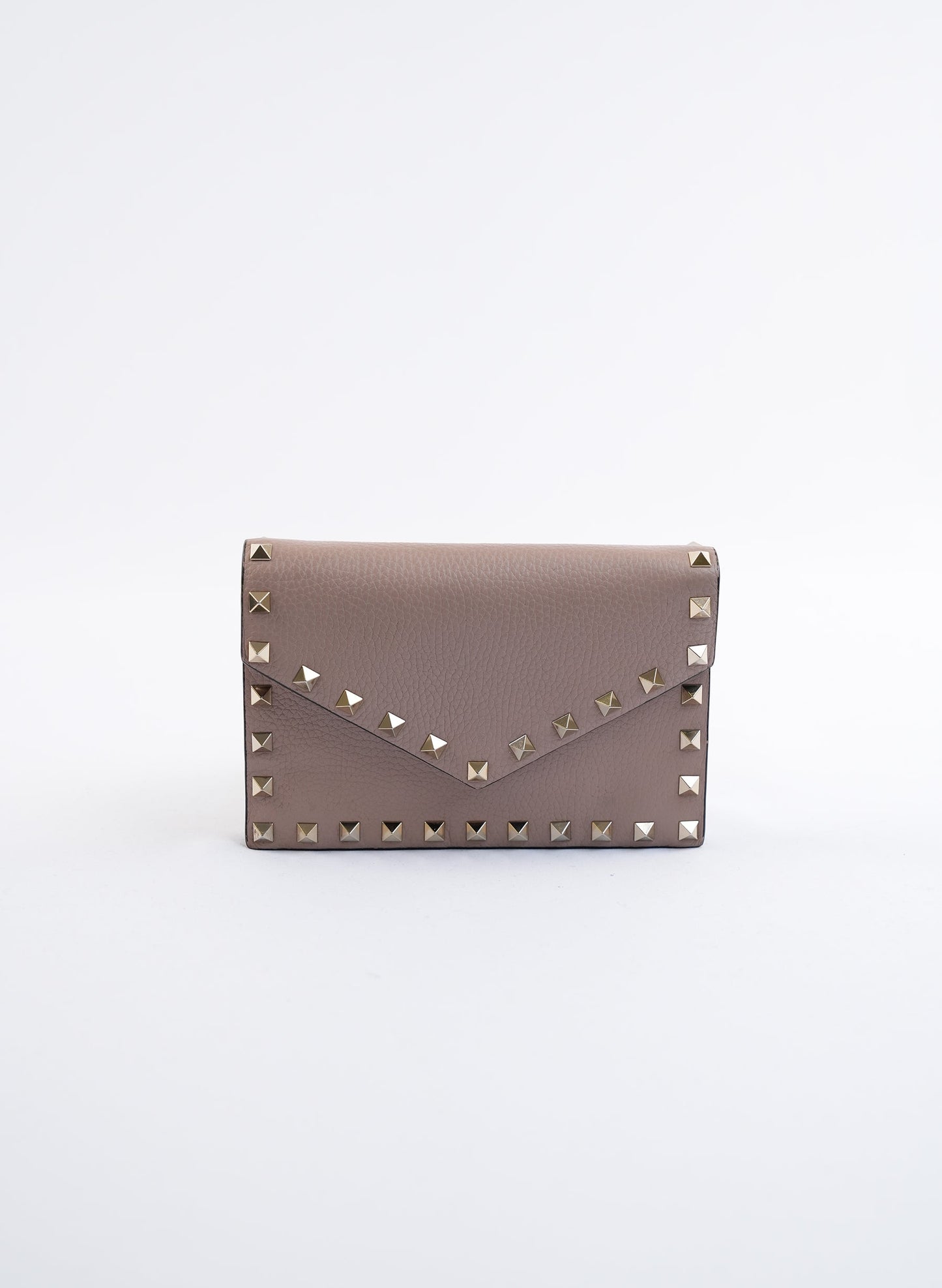 Valentino Rockstud Envelope Wallet On Chain