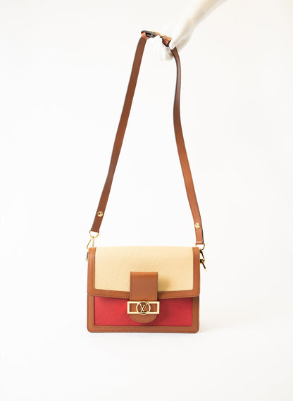 Louis Vuitton Dauphine Leather Shoulder Bag