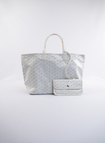 Goyard White Saint Louis GM Tote