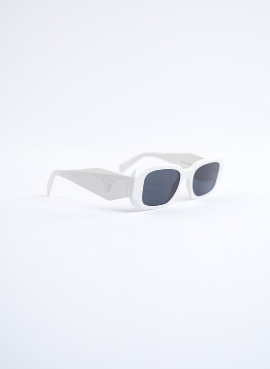 Prada White Sunglasses