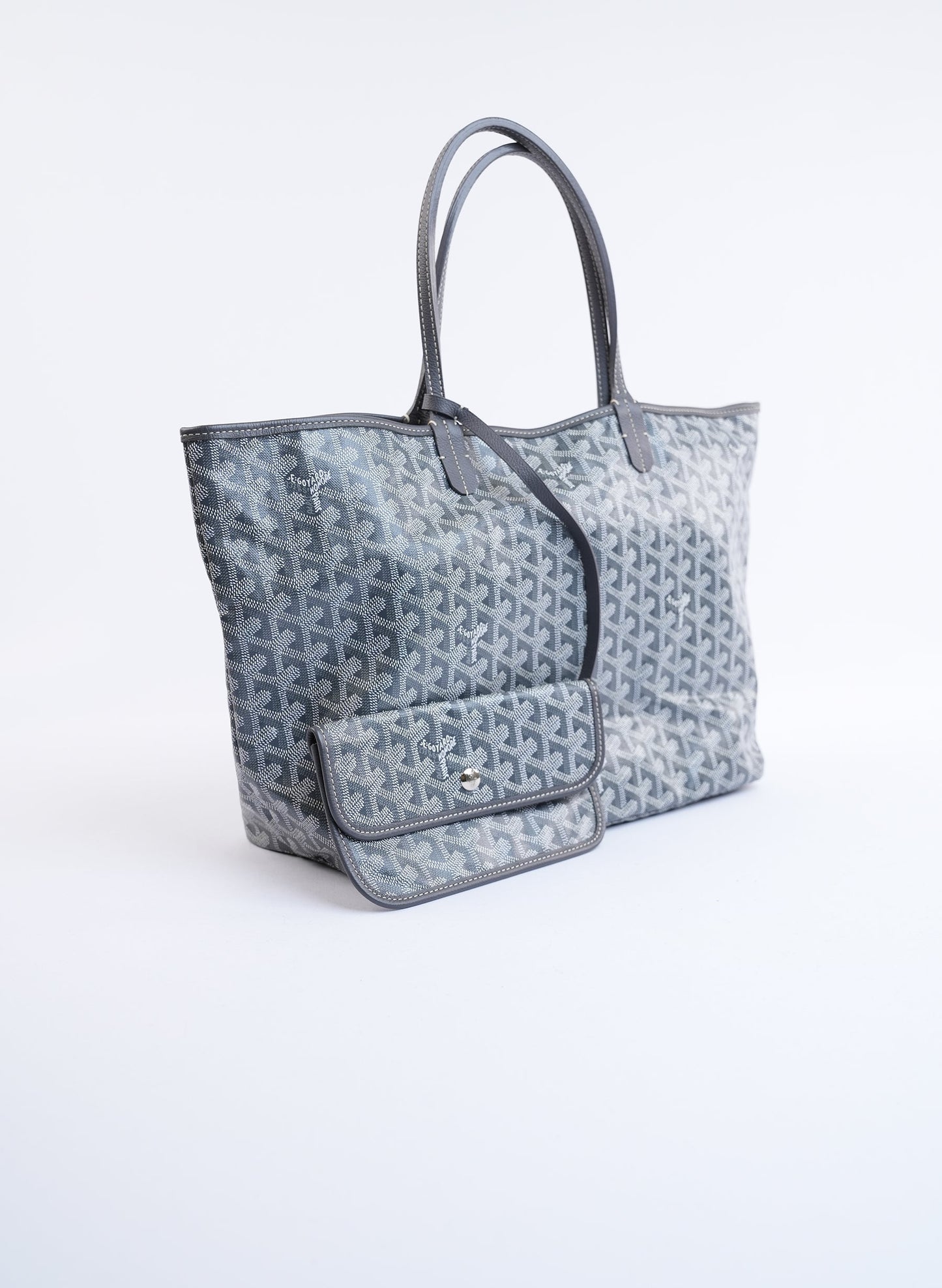 Goyard Saint Louis Dark Grey GM Tote