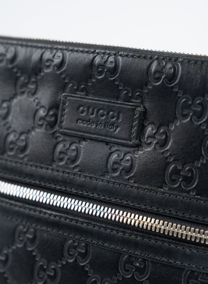 Gucci Guccissima Signature Messenger Bag