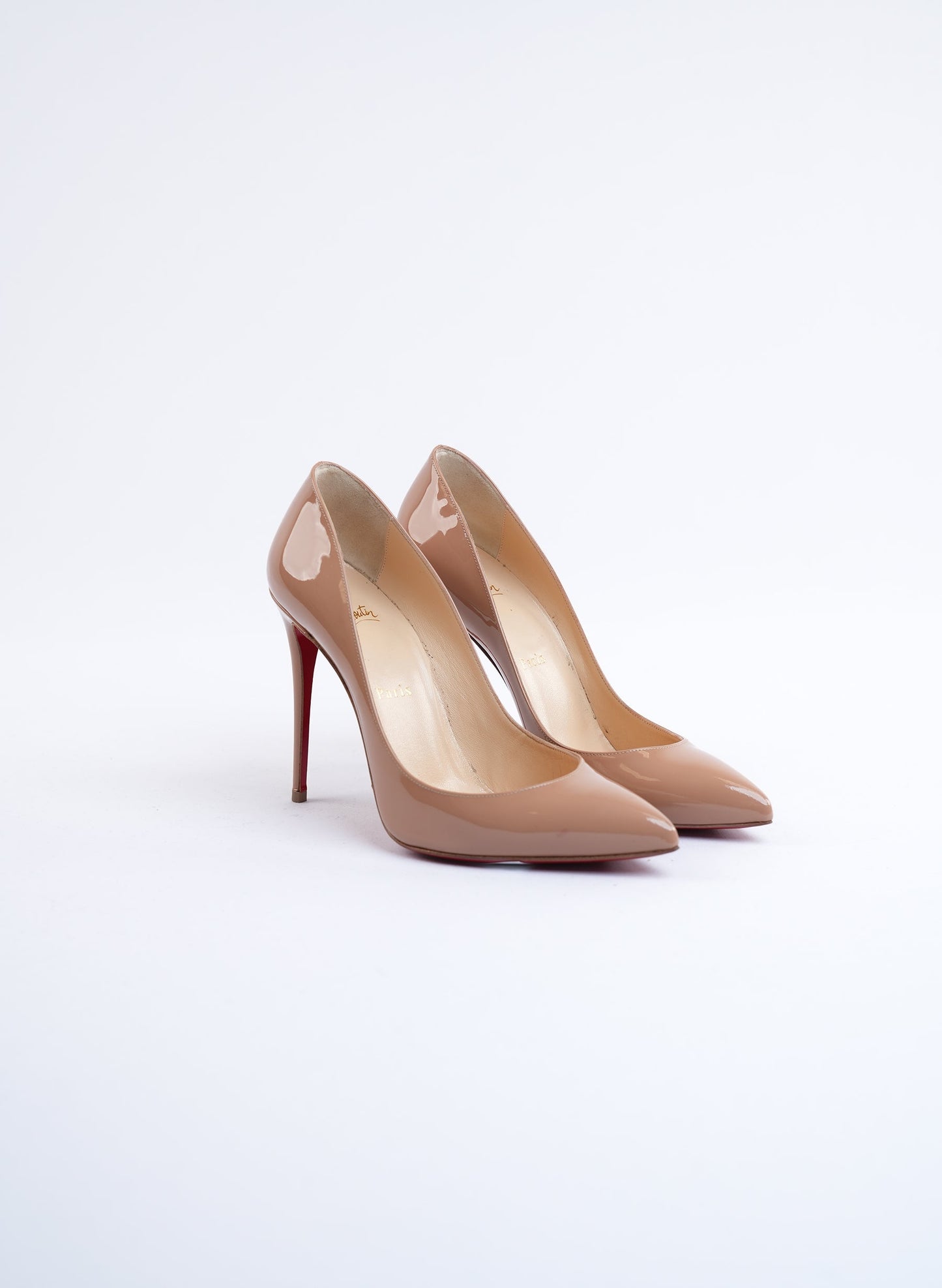 Christian Louboutin Pigalle 100 Patent Heels