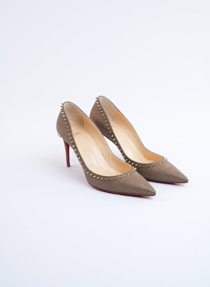 Christian Louboutin Spike Accents Pumps
