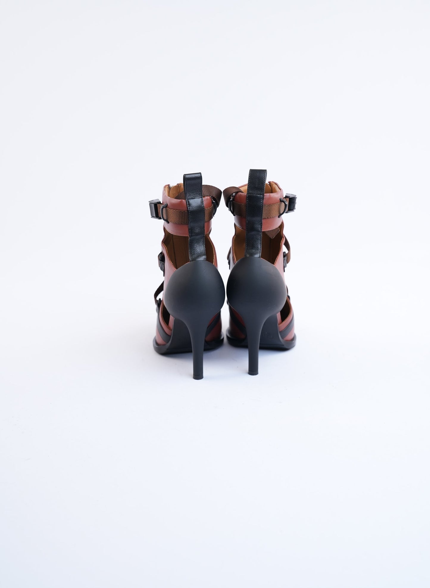 Chloe Sepia Brown Leather Boots