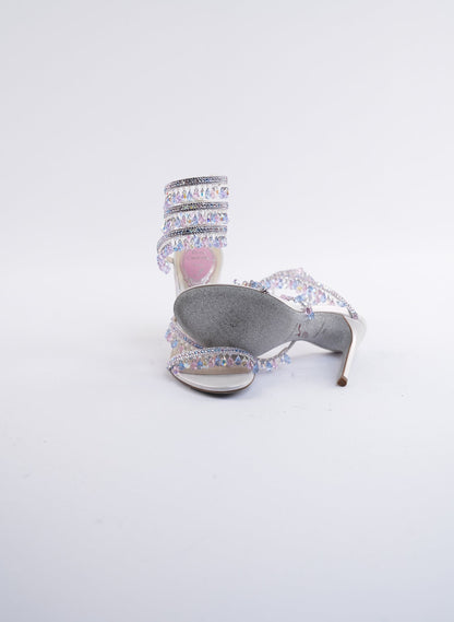 Rene Caovilla Chandelier Embellished Sandals