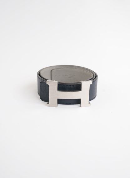 Hermès Leather Reversible H Belt