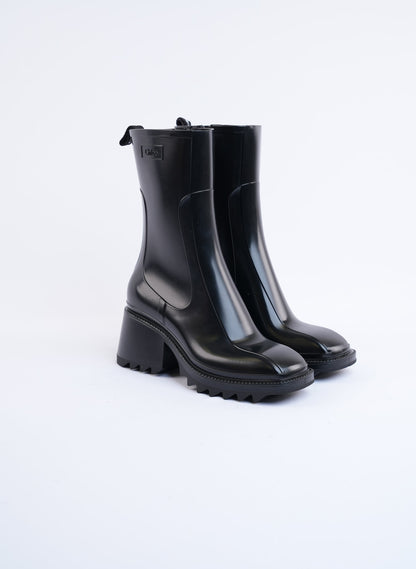 Chloe Black Betty Heel Boots