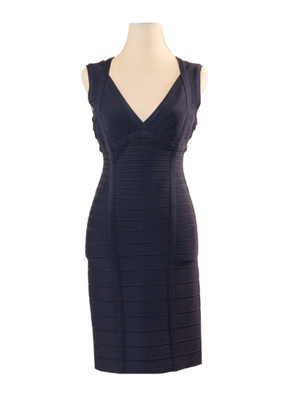 Herve Leger Sleveless Darby Bandage Dress