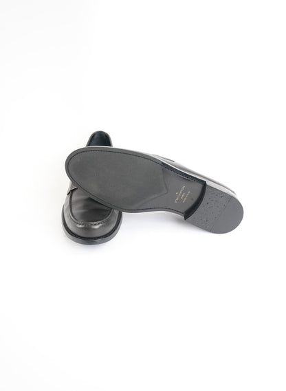 Louis Vuitton Calfskin Black Loafers
