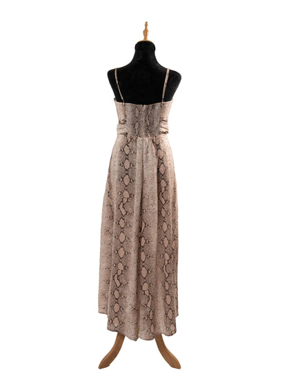 Zimmermann Bellitude Python Print Midi Dress