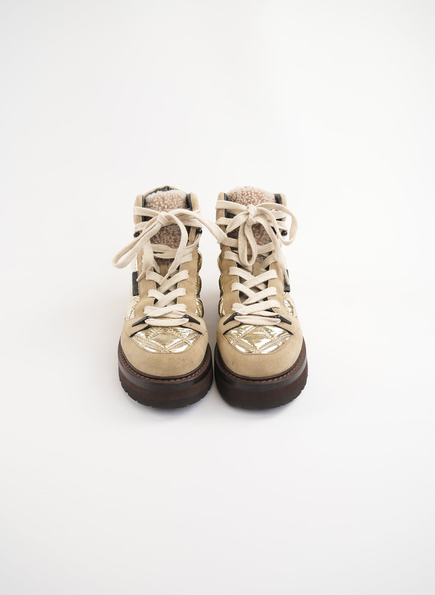 Brunello Cucinelli Monili Ankle Boots