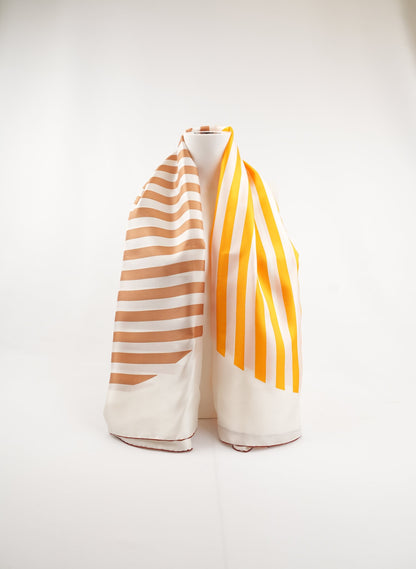 Hermès Silk Print Scarf