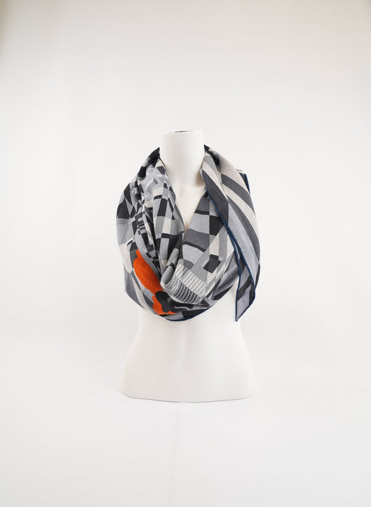 Hermès Cashmere Print Scarf