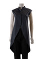 Brunello Cucinelli Sheer Silk Wrap Blouse