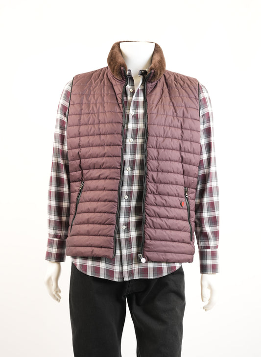 Kiton Beaver Fur Vest