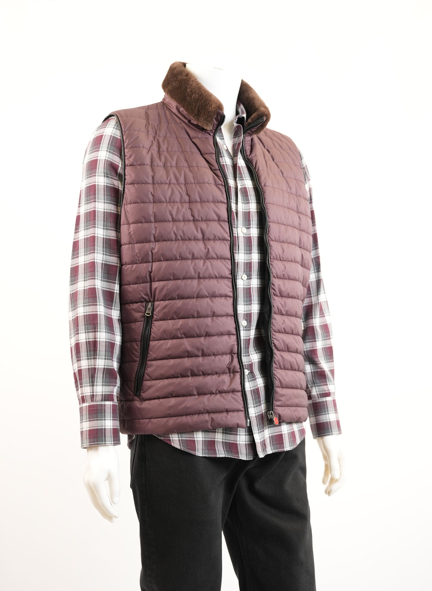 Kiton Beaver Fur Vest