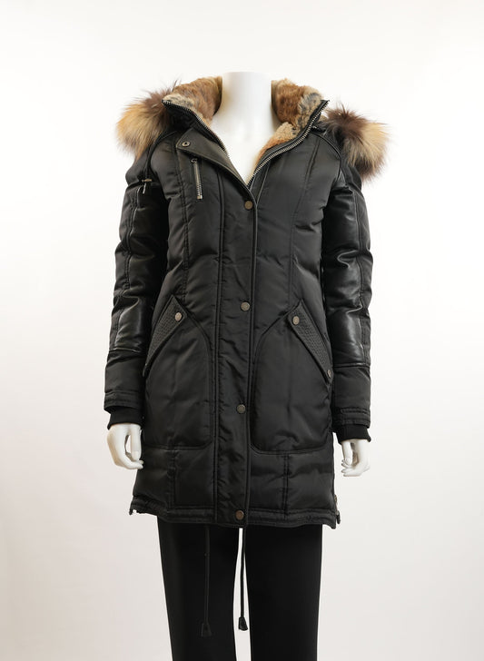 Nicole Benisti Brera Fox Fur Parka Jacket