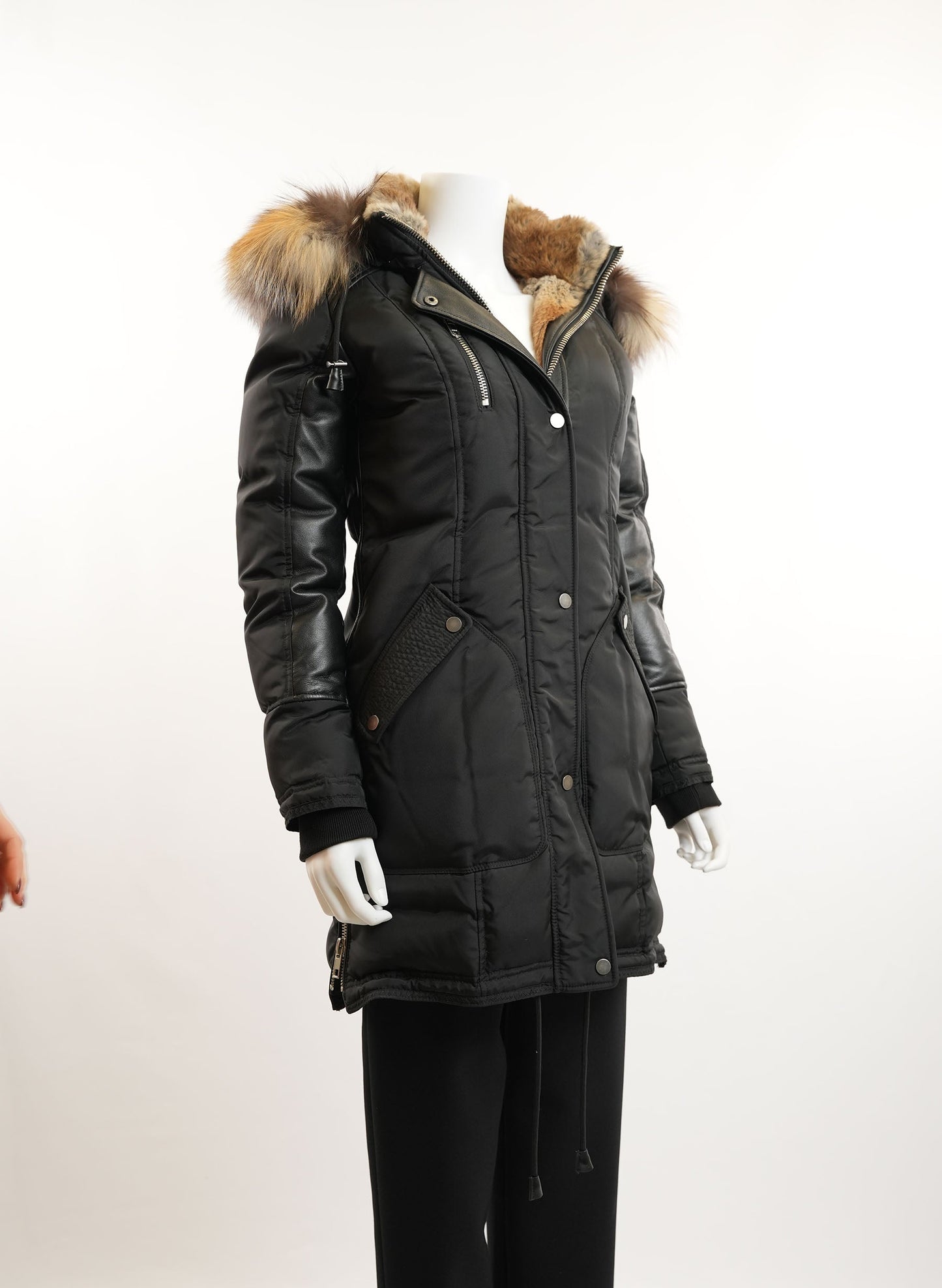 Nicole Benisti Brera Fox Fur Parka Jacket