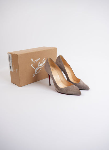 Christian Louboutin Corneille Jazz Suede Heels