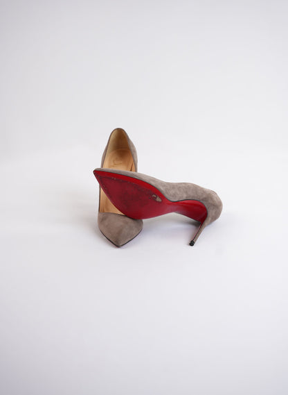 Christian Louboutin Corneille Jazz Suede Heels