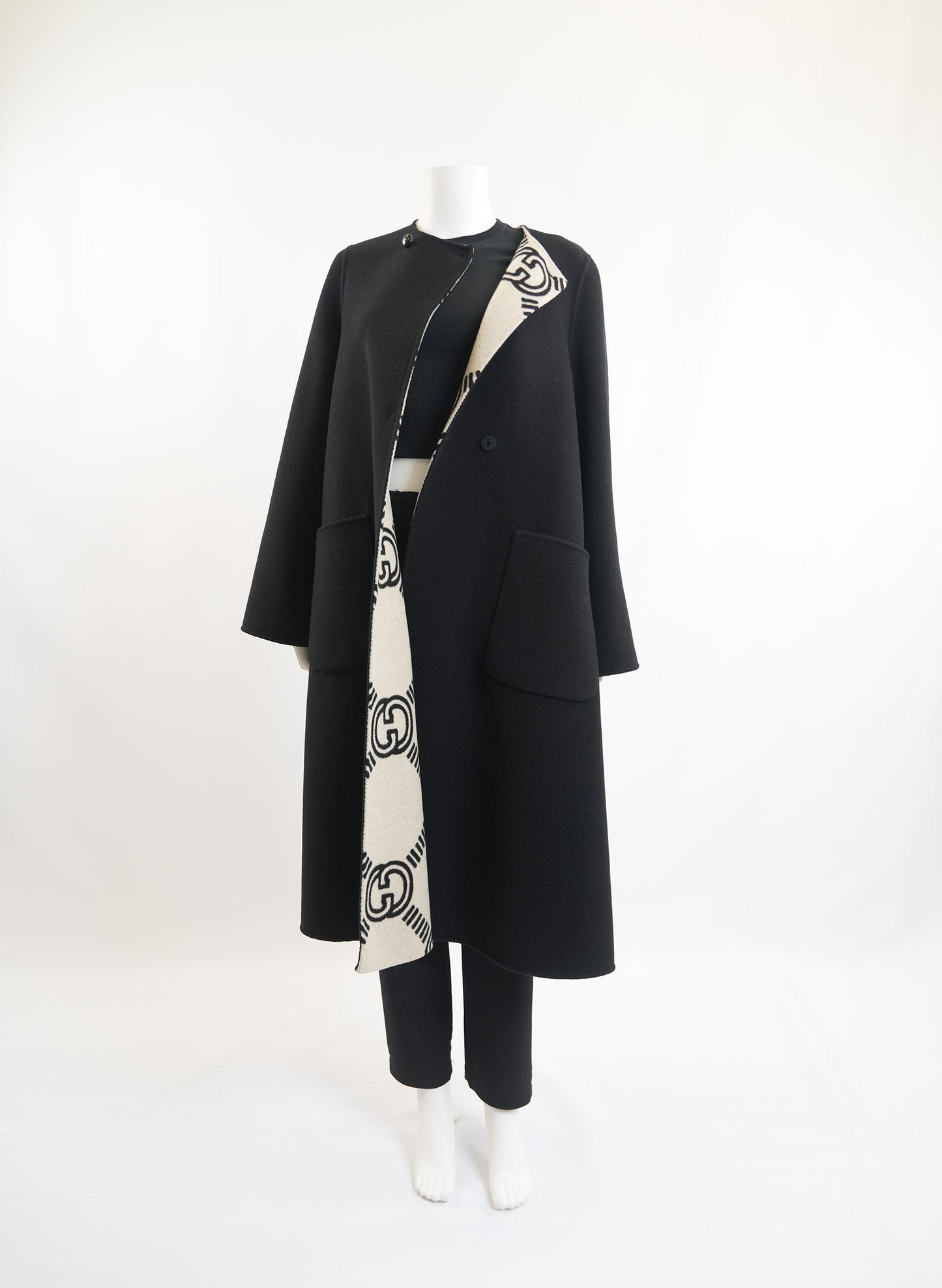 Gucci Interlocking GG Reversible Coat