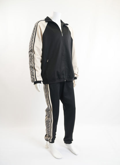 Gucci Logo Striped Jersey Tracksuit
