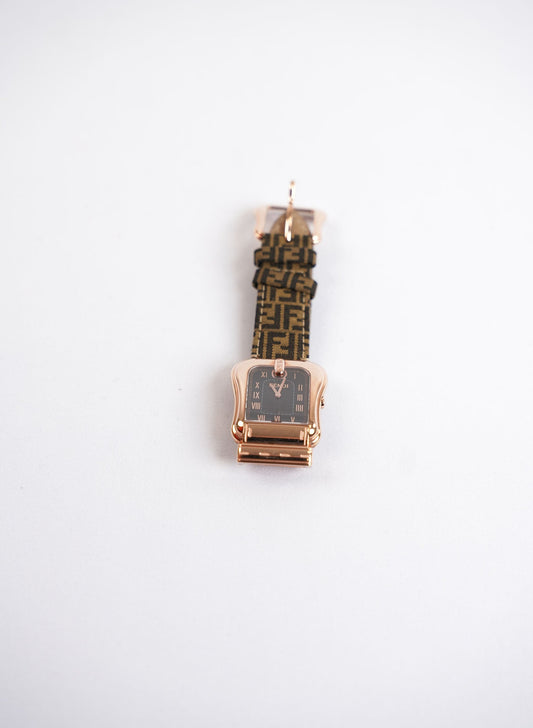 FendI Rose Gold Stainless Steel Watch