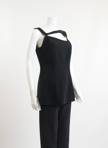 Escada Black Blouse