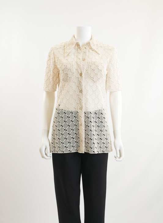 Gucci GG Macrame Shirt